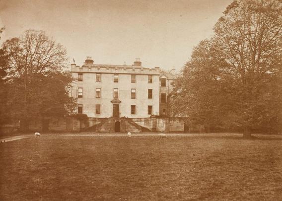 Cammo House in 1880; happier times before the Maitland-Tennents took over. © Edinburgh City Libraries