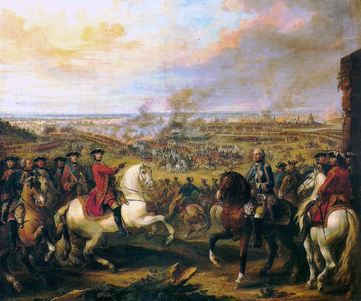 Battle of Fontenoy 1745, by Pierre L'Enfant