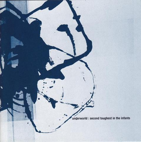 Nothing says 'electronica' like weird, abstract, graffiti ink splotches in the '90s.