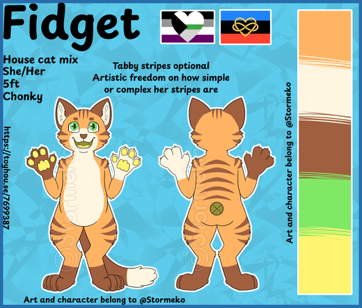 Cat fursona ref