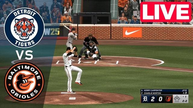 MLBLive🔴デトロイトタイガース対ボルチモアオリオールズ -  2025年6月10日|フルゲームMLB 2025 en vivo