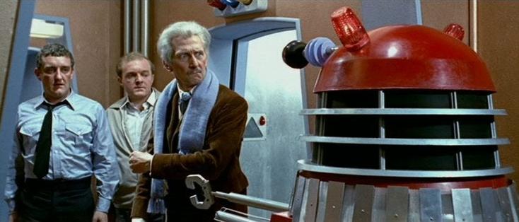 This sequel to `Dr Who and the Daleks' finds Doctor Who returning to Earth in AD 2150, only to find it almost destroyed by cosmic rays, and the Daleks moving in to hollow out the planet's core to turn it into a gigantic spaceship.