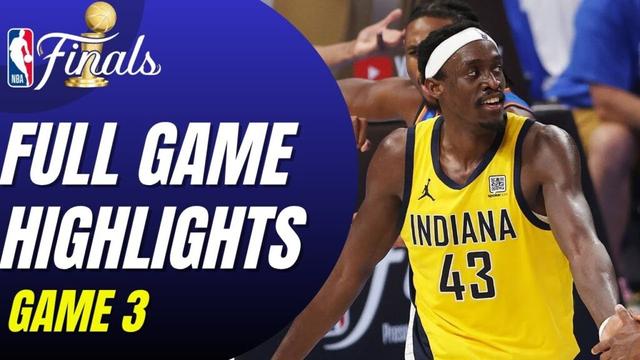 NBA Finals Game 3 – Thunder vs Pacers Highlights 🔥 2025 Full Game Recap June 11, 2025 2K25