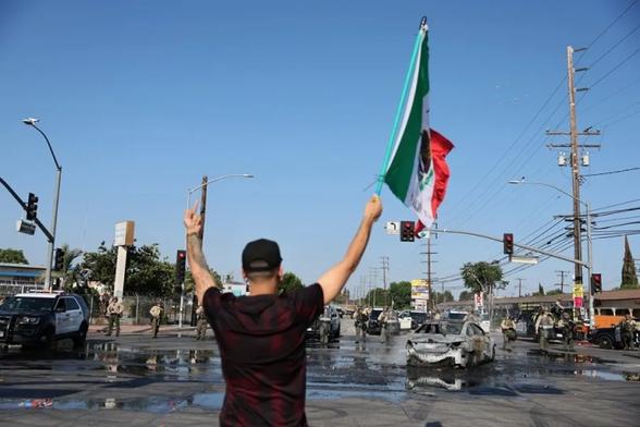Protesta Los Angeles