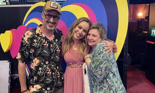 Andermay en TVE. (Imagen cedida por Ander Pérez)