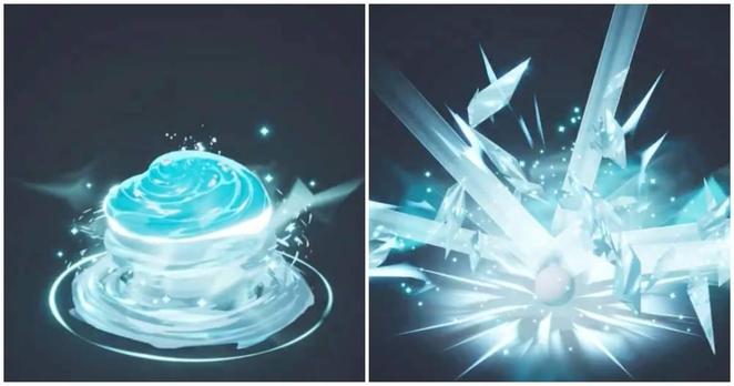 Header image for an article titled: Dreamlike Water & Ice VFX Created with Blender, Material Maker, & UE5