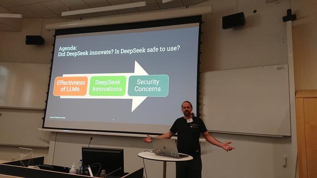 Lecture slide on topics for the DeepSeek talk