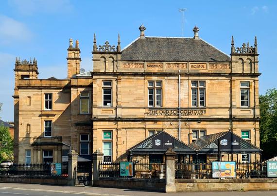 A Jacobean styel Victorian school in Glasgow.