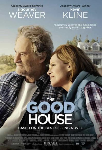 Sigourney Weaver and Kevin Kline on the poster for The Good House