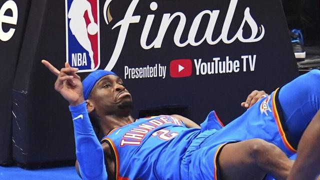 Through 2 Finals games, it's clear that the moment isn't too big for OKC's Shai Gilgeous-Alexander