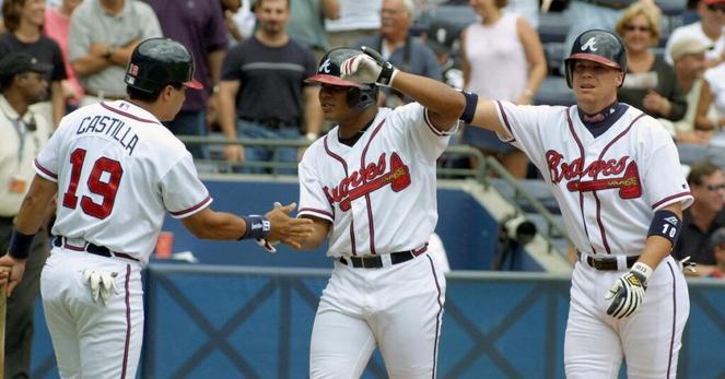 This Day in Braves History: Andruw Jones, Vinny Castilla, and Matt Franco hit back-to-back-to-back home runs