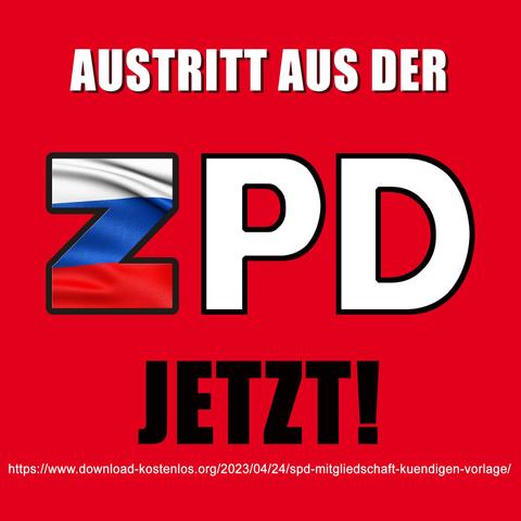 Hintergrund rot. Austritt aus der ZPD jetzt!
https://www.download-kostenlos.org/2023/04/24/spd-mitgliedschaft-kuendigen-vorlage/