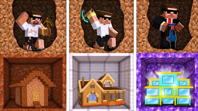 i Joined House Mining Civilization in Minecraft…