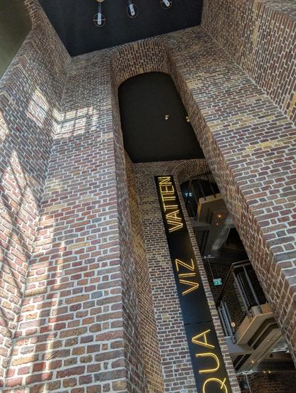 The foyer has height