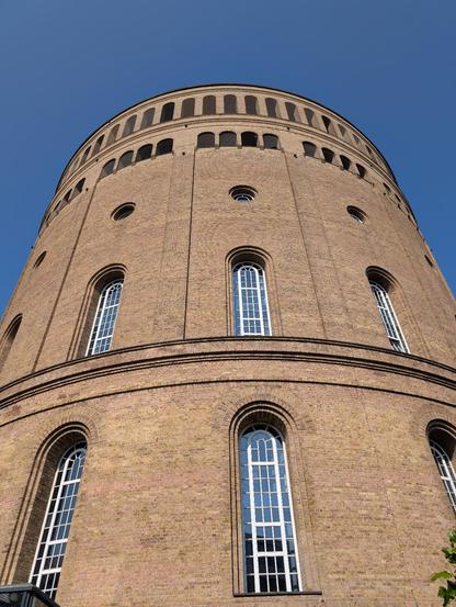 External photo of the water tower... I did not expect this