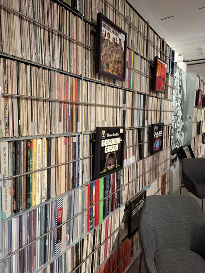 Régale voller Vinyl, welch Genuss!