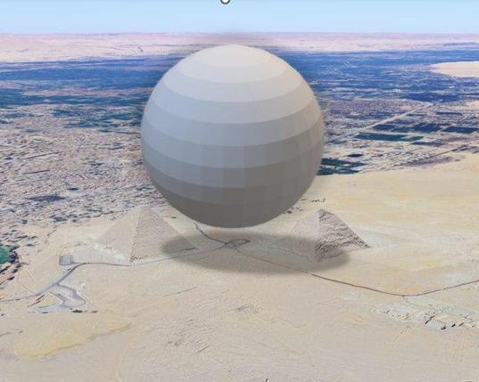 Google earth background. Some obj sphere.

Yes. I used powerpoint. If you really want to know it's done on top of slide on corporate GDPR compliance I had open anyway.