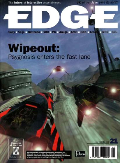 Edge UK #21 Cover Art (June 1995)
