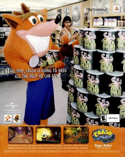 Crash Bandicoot: The Wrath of Cortex Magazine Ad (2001)