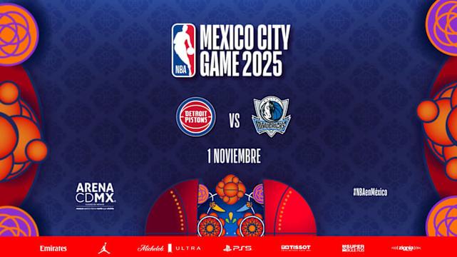 Detroit Pistons-Mavericks to play NBA regular season game in Mexico City on Day of the Dead