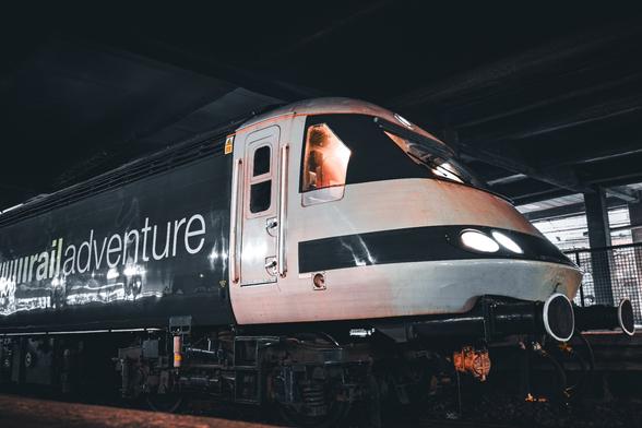 RailAdventure HST loco in Aberdeen station