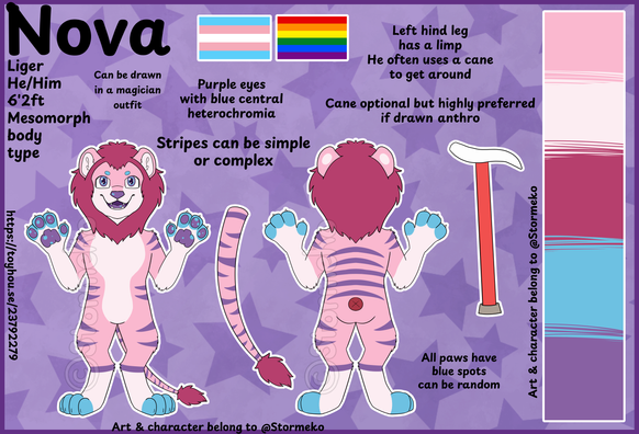 Liger furry ref