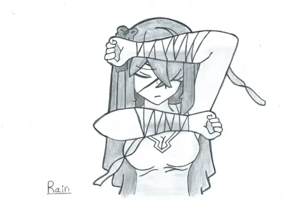 One of the recent drawings I used for a music video on my channel