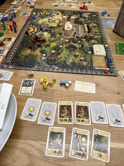 Brettspiel Die Säulen der Erde