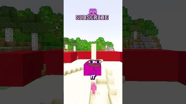 Minecraft, But Every Time I Take Damage, the Circle Grows! 🤯 ⛏️ #shorts