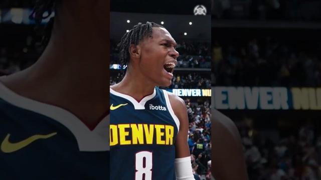 Heavyweight presence, no lightweight vibes #nba #basketball #denvernuggets #peytonwatson #sports