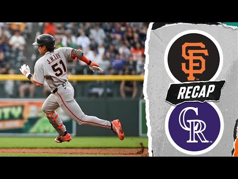 Giants vs. Rockies Game Highlights (6/11/25) | MLB Highlights