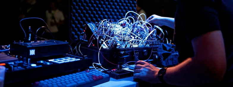 Photograph of the larger setup from October 2024