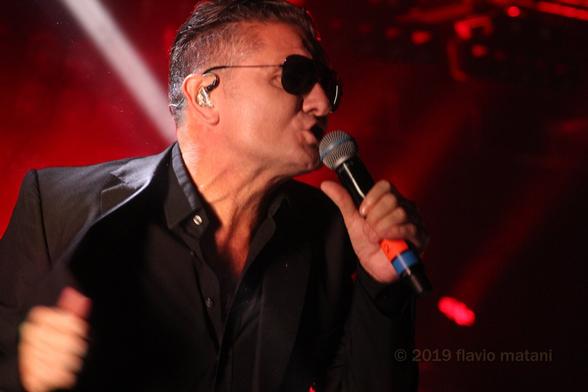 Portrait of Douglas McCarthy performing onstage at Infest 2019