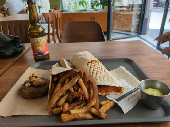 Un kebab vegan chez Gustavo à Lyon