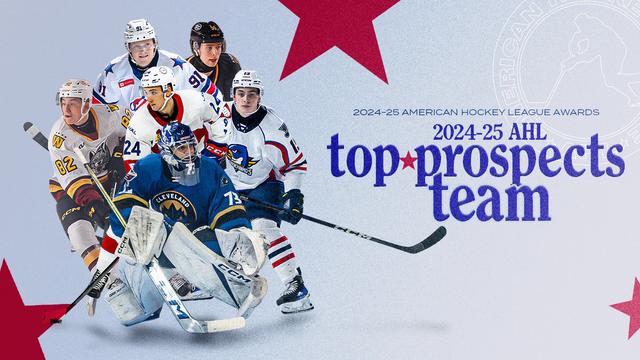 2024-2025 AHL top prospects team

pictures of the 5 players (see link for complete list and description of the players)