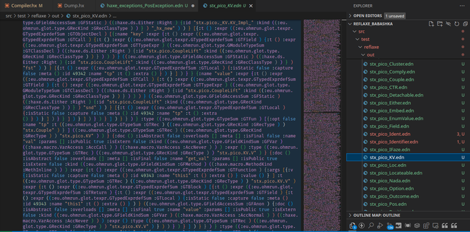 Haxe expressions as EDN