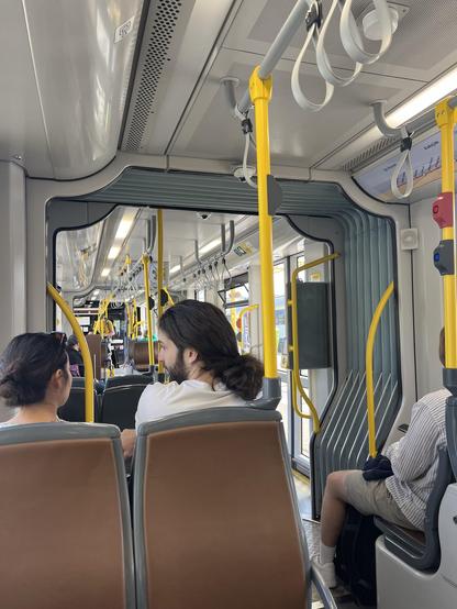 Tram von innen