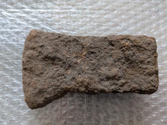 metalen deel van de handbijl