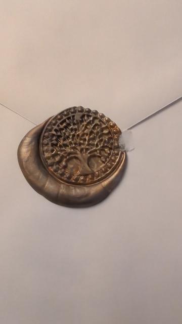 Wax seal of a willow tree