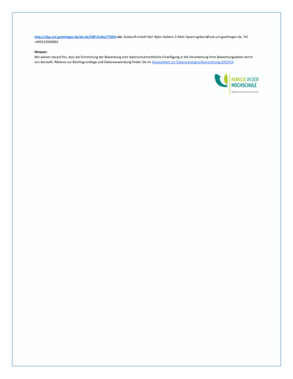Abbildung der zweiten von zwei Seiten der genannten Stellenausschreibung - Bild aus PDF-Datei generiert.