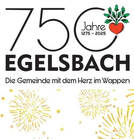 Logo der 750-Jahrfeier der Stadt Egelsbach (c) Stadt Egelsbach