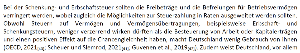 Letzter Absatz auf S. 49 des Berichts: https://www.oecd.org/de/publications/oecd-wirtschaftsberichte-deutschland-2025_edfb037f-de.html