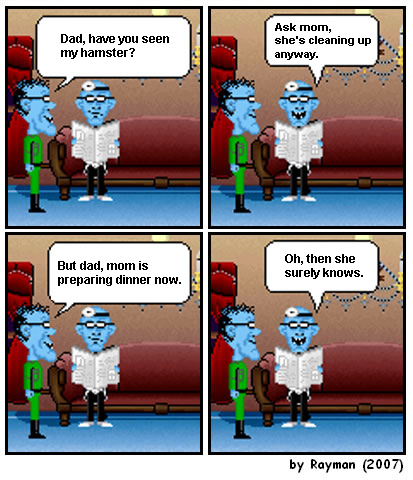 Maniac Mansion Mania Comic featuring Weird Ed and Dr. Fred