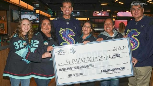 Heroes of the Deep get honored at Seattle Kraken games