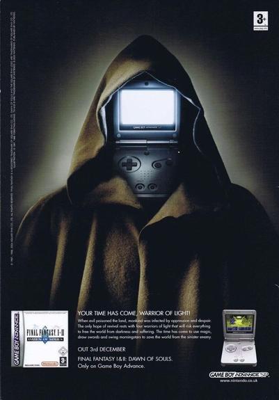 Final Fantasy I & II: Dawn Of Souls European Magazine Ad (2004)