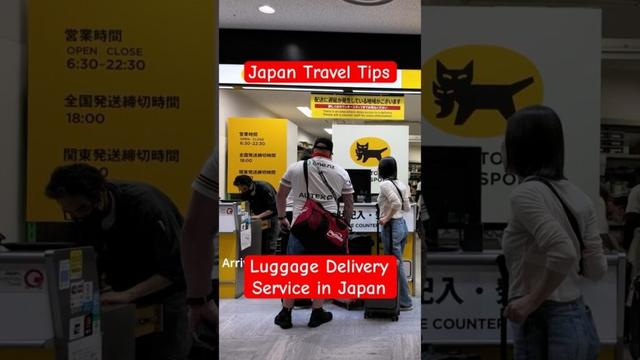 Yamato Kuroneko - Japan's Amazing Luggage Delivery Service! #japan #japantravel
