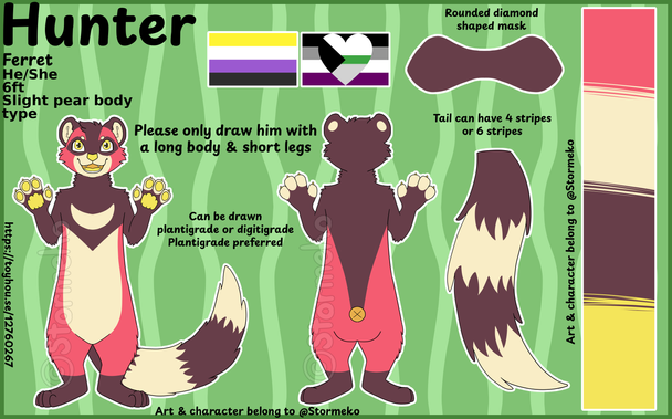 Ferret furry ref