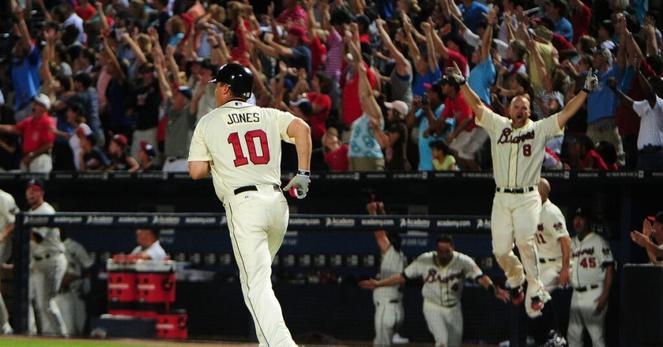 Reminders of good times and good vibes for the Atlanta Braves
