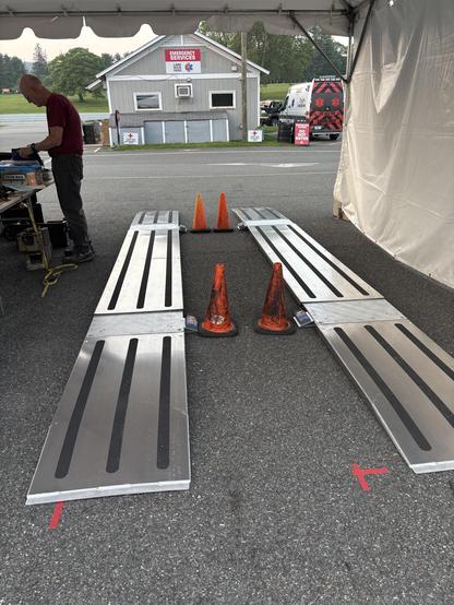 Portable automotive scales