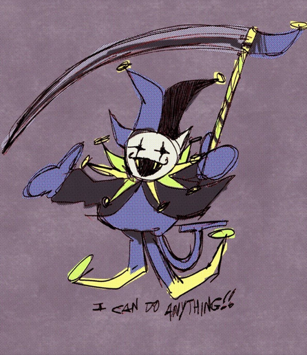 Jevil drawing, 2021